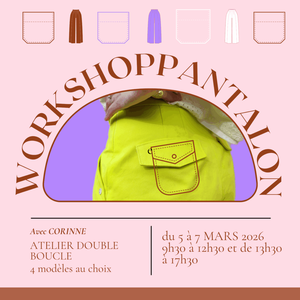 je réalise mon pantalon