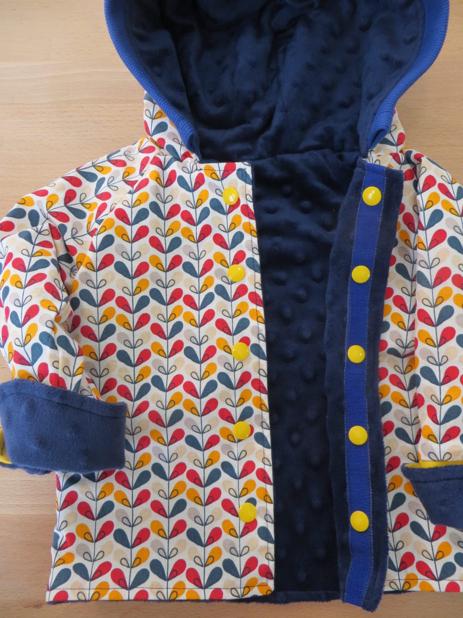 Une veste enfant réversible