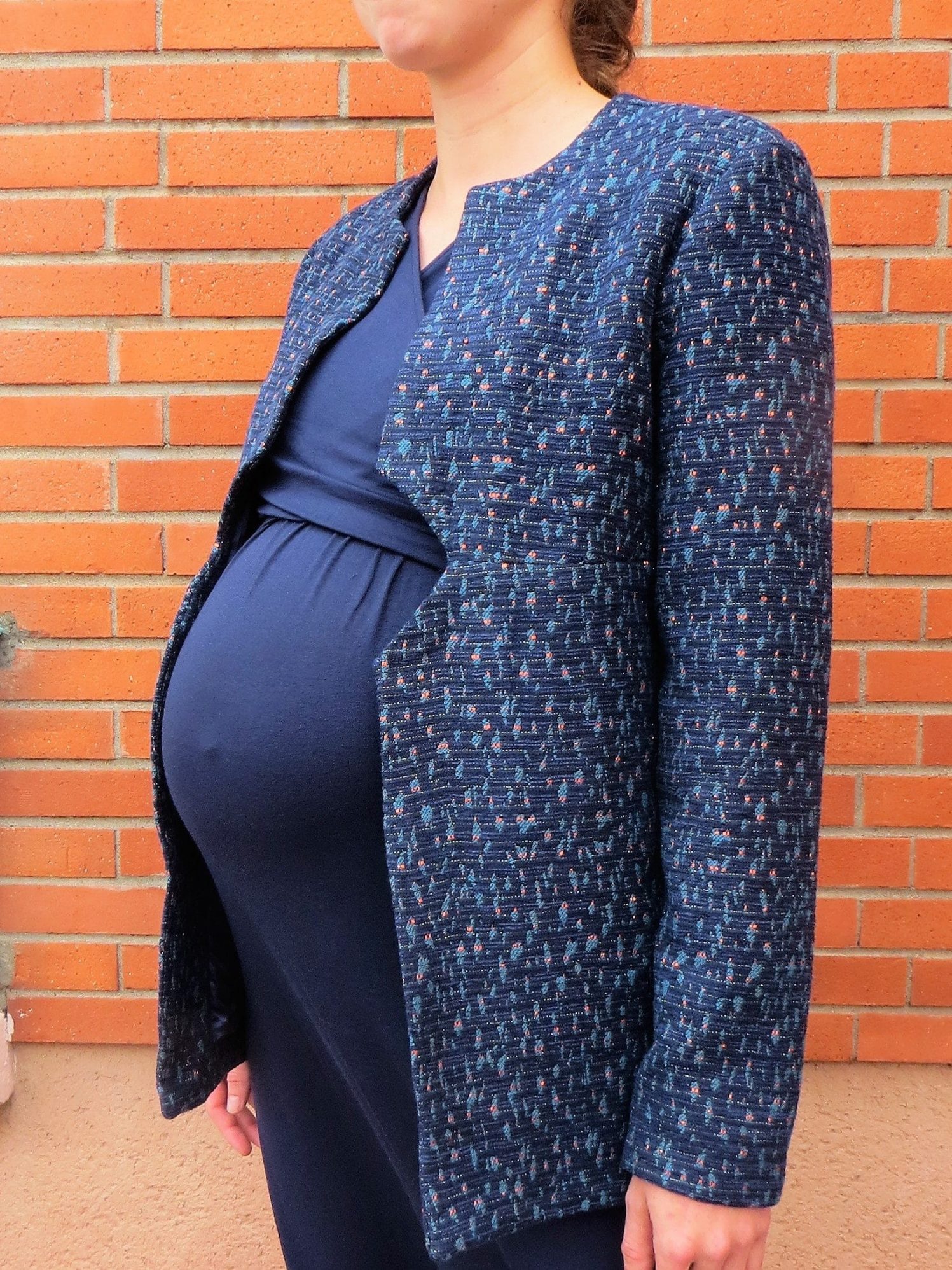 Veste femme enceinte sur mesure
